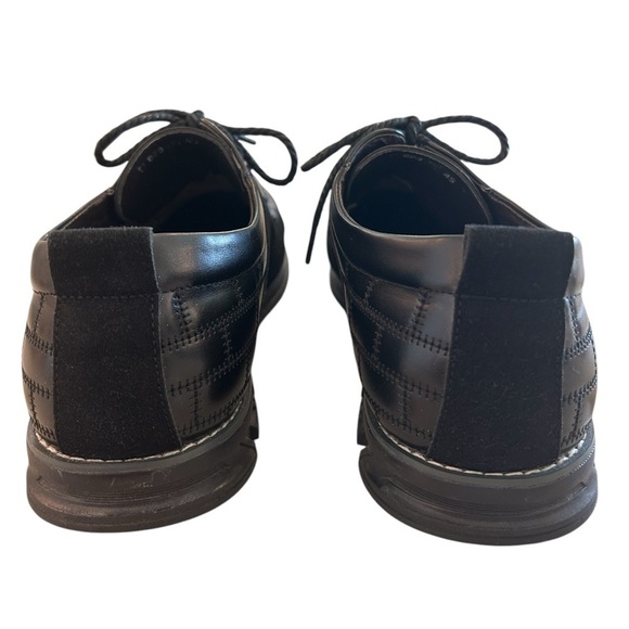 Gatsby Oxford Derby Orthopedic Leather Shoes Size US 11.5 Europe 45 Black 898 - Picture 8 of 11